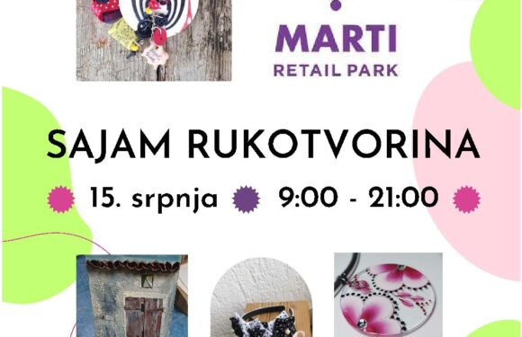 Novo izdanje sajma rukotvorina subota 15.07.23.