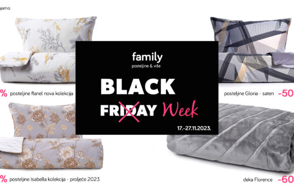 Family Intertekstil Stanić -BLACK WEEK od 17.-27.11.2023.