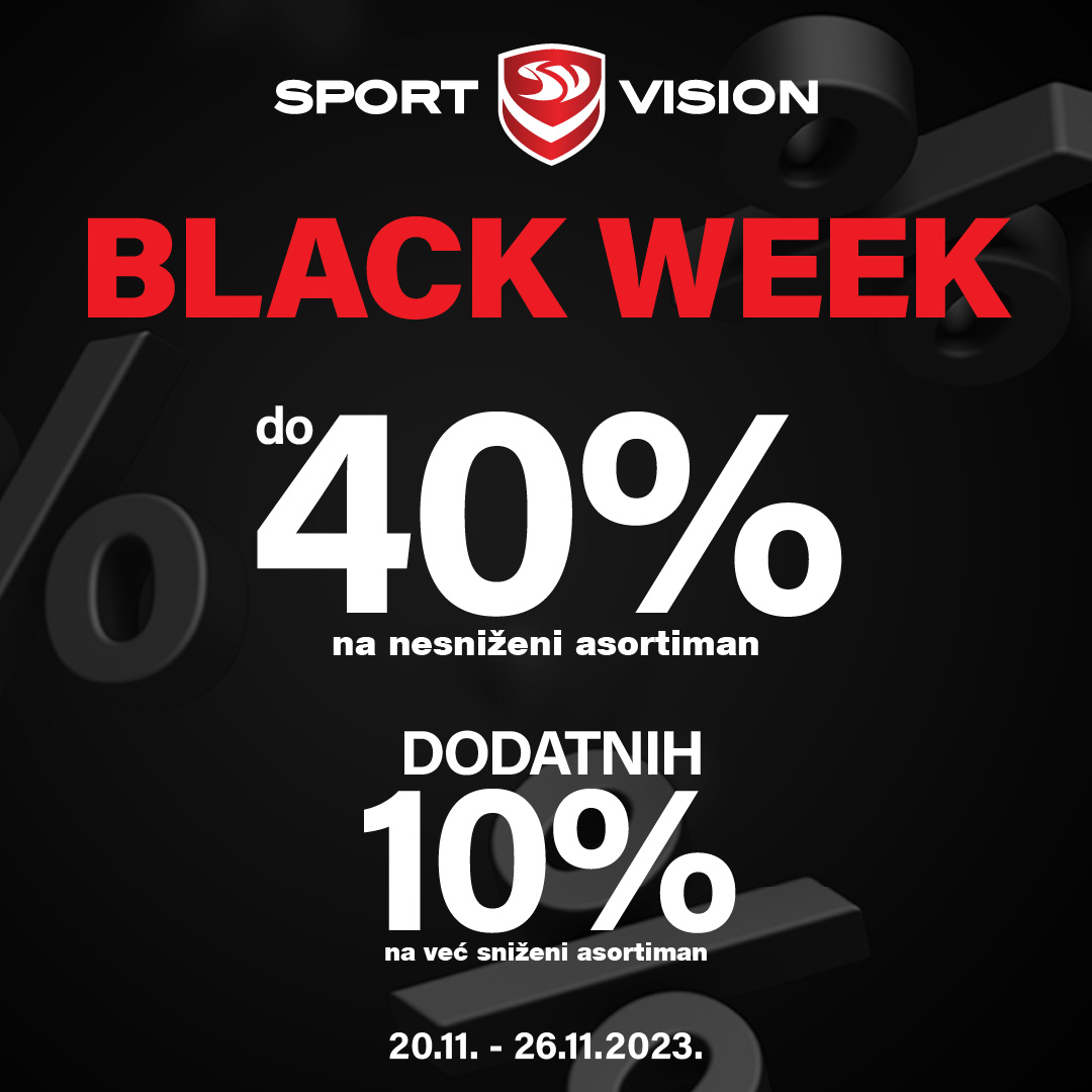 Sport Vision Black Week do 26.11.2023.