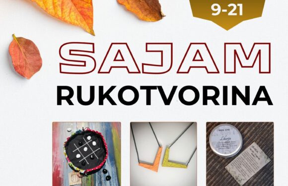 Posebno izdanje sajam rukotvorina ove subote 11.11.2023.