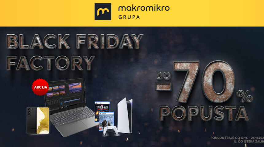 Makromikro Black Friday ponuda 13.11. –  26.11.2023.