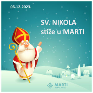 Sv. Nikola stiže u Marti 06.12.2023.