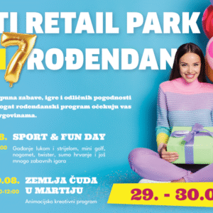 MARTI RETAIL PARK SLAVI 7. ROĐENDAN!